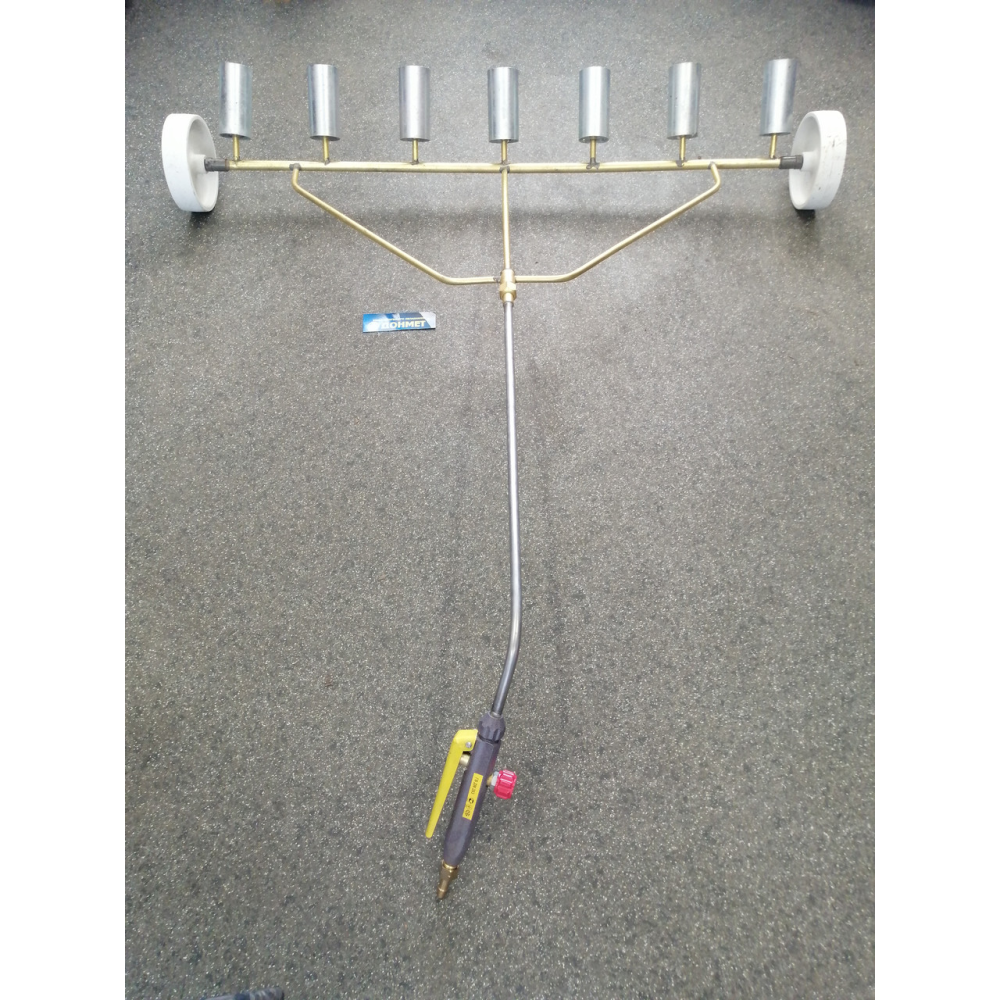 ГВ ДОНМАЄ 263 Ф9 Пальник з примусовим подаванням газу та підсмоктом повітря з атмосфери (7-ми факьяна)
