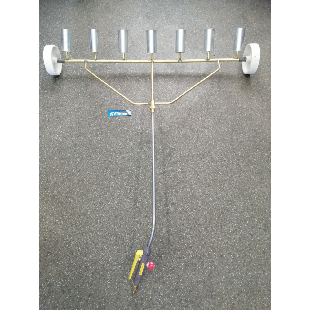 ГВ ДОНМАЄ 263 Ф9 Пальник з примусовим подаванням газу та підсмоктом повітря з атмосфери (7-ми факьяна)