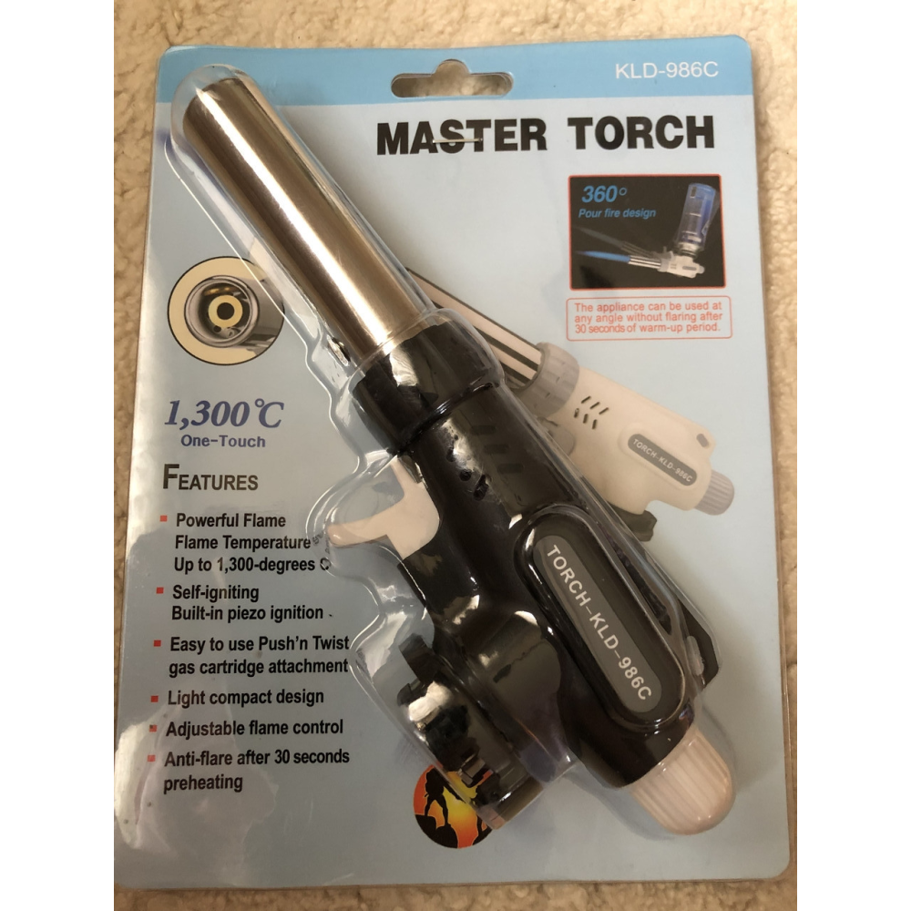 Горелка насадная MASTER TORCH на газовые портативные баллончики