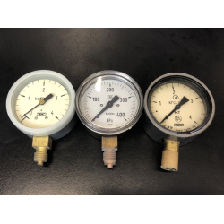 МТП-1М Манометр загальнотехнічний 4 кгс/см2 (0,4 МПа,2500 кПа) Ф63мм М12*1,5 радіальний (час ссор-НОВНІ!!!!