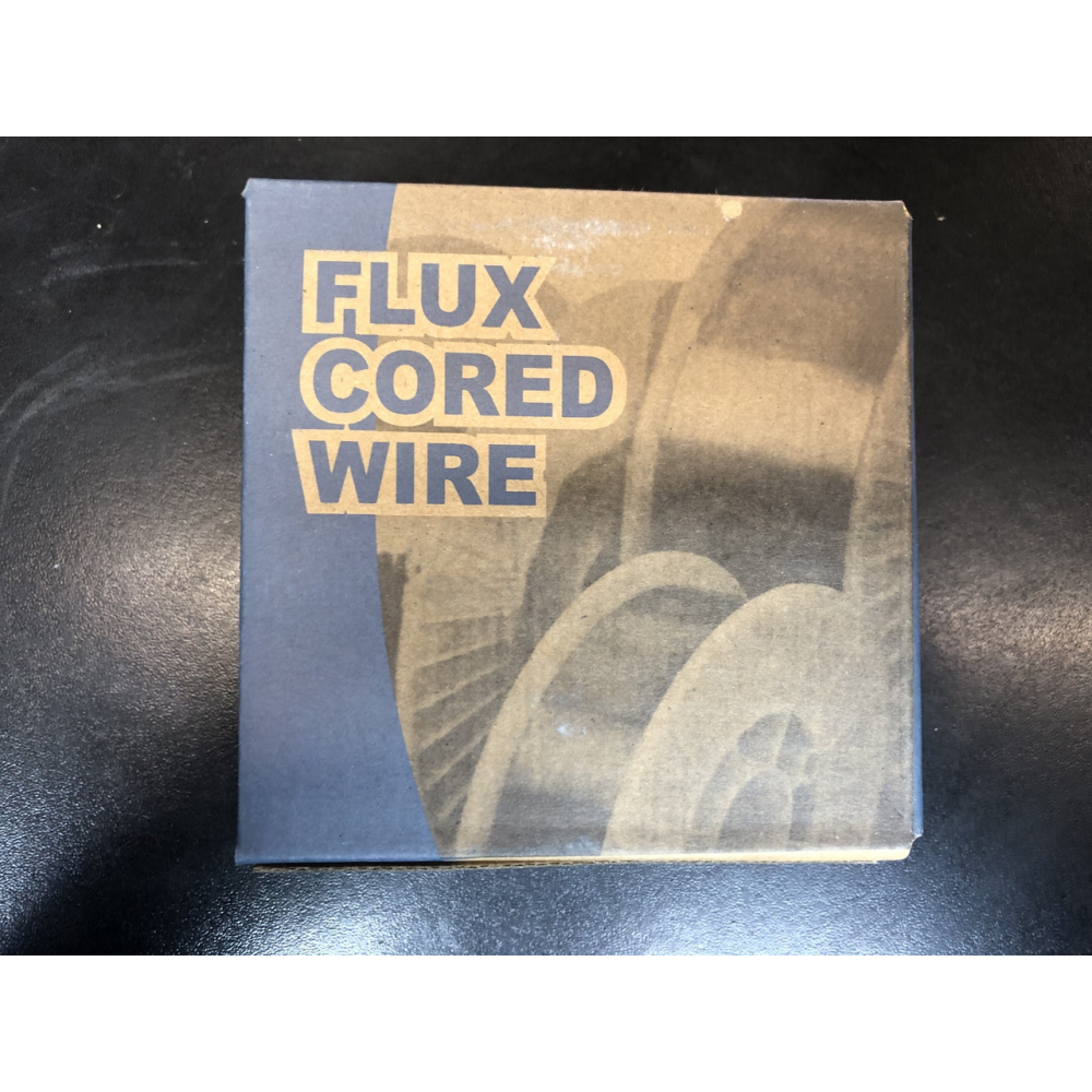 Дріт зварювальний з флюсом без газу FLUX CORED WIRE Ф0.8 мм 0.5 кг (виробництва Китай, самозахисний